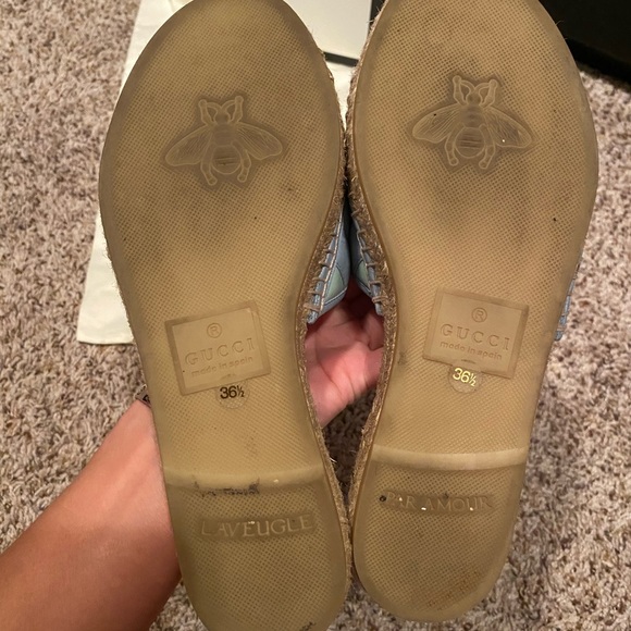 Authentic NEW Gucci Espadrilles Slides! - Picture 5 of 7